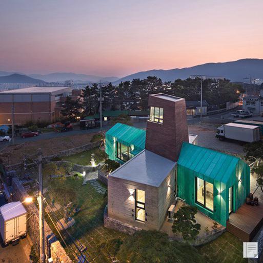 韩国：金海住宅楼