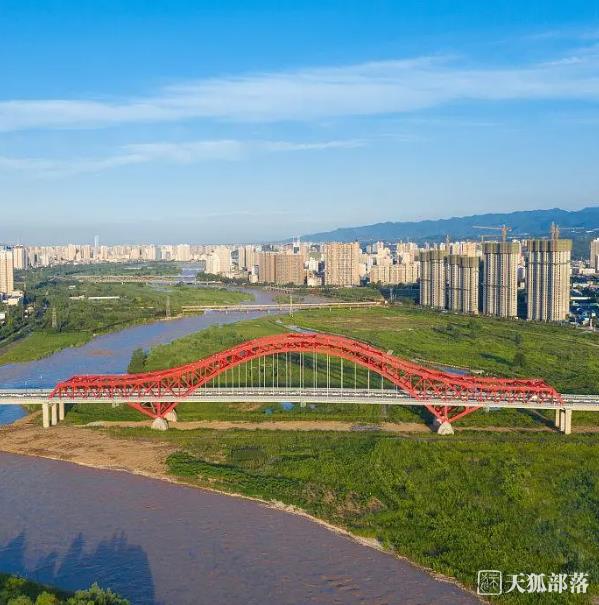 陕西省宝鸡市虢磻渭河大桥通过竣工验收
